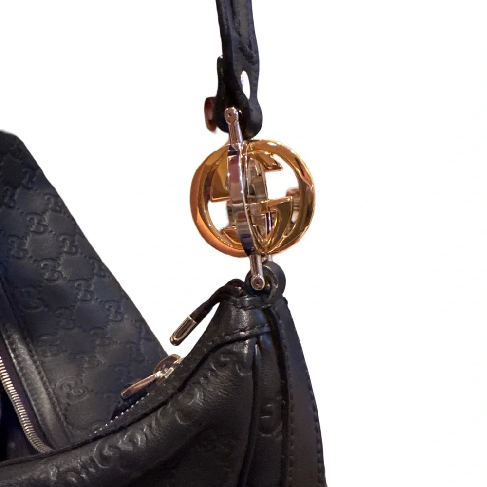 GUCCI Guccissima GG Twin Hobo